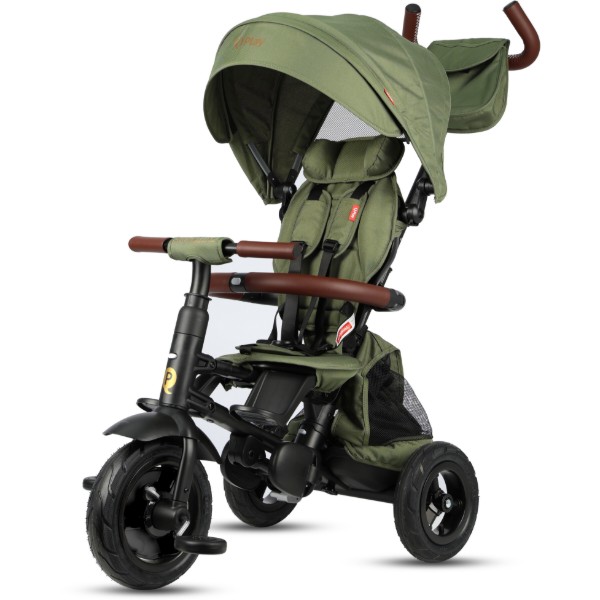 Фото - Триколісний велосипед Qplay Rito Deluxe Green (S380-17RitoDeluxeGreen)